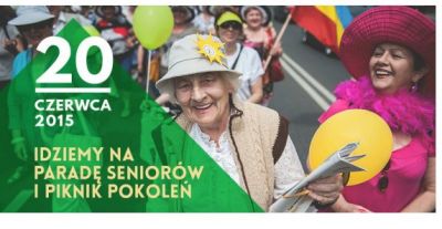 Ogólnopolska Parada Seniorów - plakat